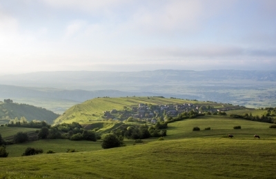View of the village of Tskhaveri
