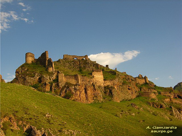 თმოგვის ციხე, ნაქალაქარი