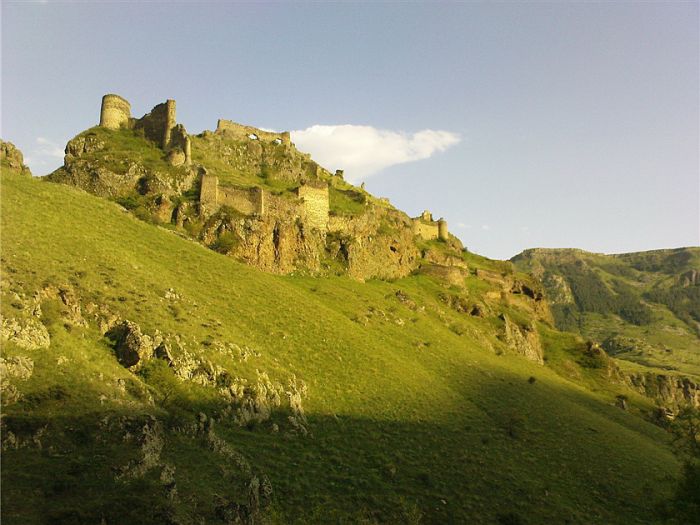 თმოგვის ციხე, ნაქალაქარი